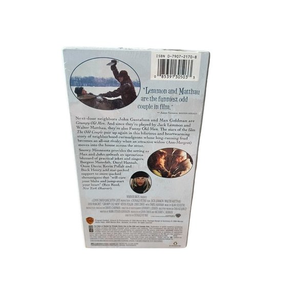 New SEALED Grumpy Old Men (VHS, 1994) Walter Matthau, Jack Lemmon, - Picture 2 of 6